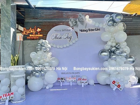 Những Mẫu Background Trang Trí Tiệc Tân Gia Đẹp Tại Hà Nội