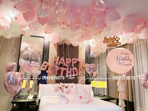 Trang Trí Phòng Bóng Bay Sinh Nhật Người Lớn