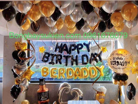 Phòng Bóng Bay Trang Trí Sinh Nhật Xinh