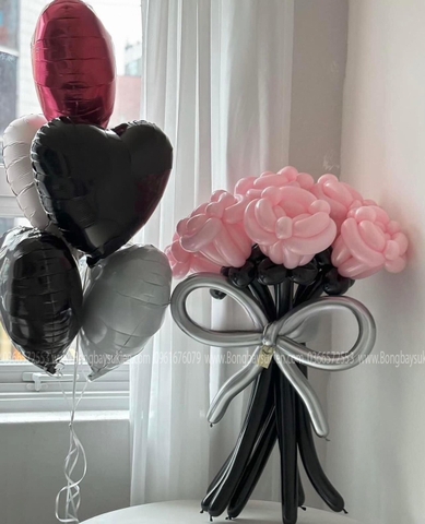 Quà Tặng Sinh Nhật Người Lớn Bó Hoa Bóng Bay Daisy Flower