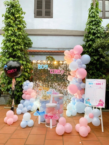 Set Bóng Bay Boy or Girl Tại Cầu Giấy