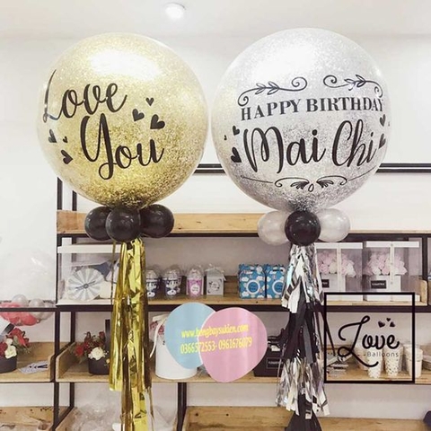 Set bóng bay cầu hôn người yêu tại Hà Nội