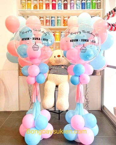 Set bóng bay jumbo cho bé gái tại Hà Nội giá rẻ