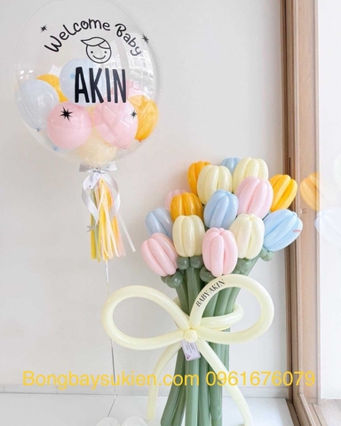 Set bóng bay jumbo theo yêu cầu