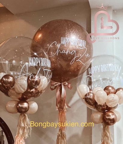 Set bóng bay jumbo trang trí sinh nhật giá rẻ