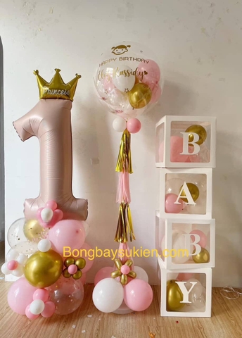 Set Bóng Bay Jumbo Trang Trí Tại Hà Đông