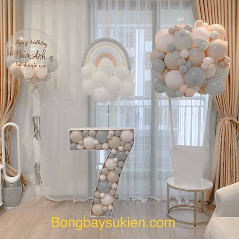 Set Bóng Bay Jumbo và Quà Tặng Bóng Bay