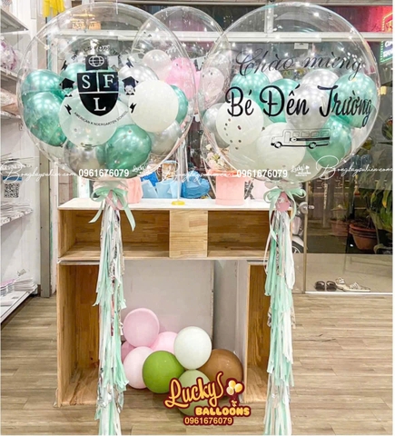 Set bóng bay khai giảng năm học mới Hà Nội