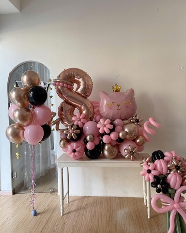 Set bóng bay sinh nhật bé đơn giản