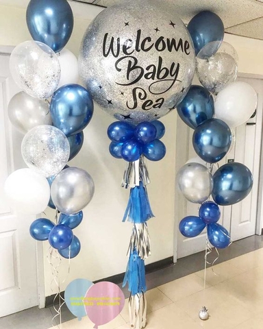Set bóng bay sinh nhật bé trai giá tốt
