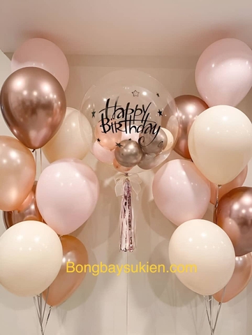 Set bong bay sinh nhật người lớn tai Hà Nội