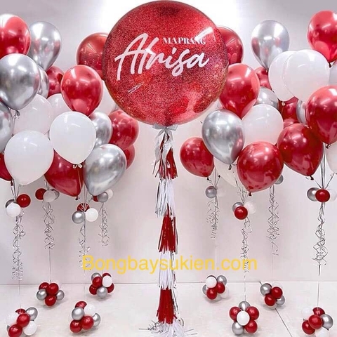 Set bóng bay trang trí khai trương