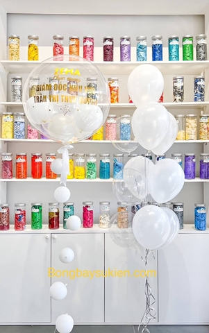 Set bóng bay trang trí sinh nhật cho sếp