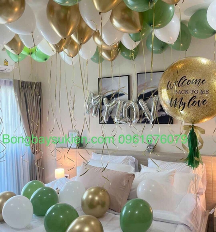 Set Bóng Bay Trang Trí Sinh Nhật Người Yêu 9