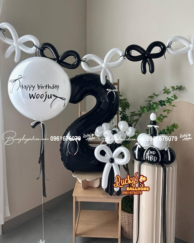 Set Bóng Sinh Nhật Cho Bé Bóng Bay Đẹp