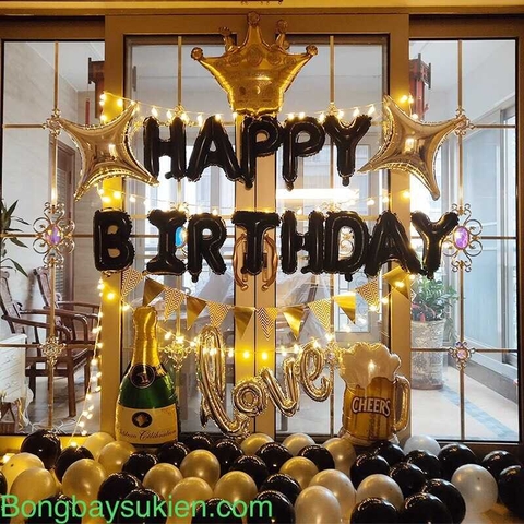 Set bóng sinh nhật người lớn giá rẻ