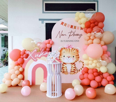 Set Bóng Trang Trí Sinh Nhật Cho Bé Gái 10