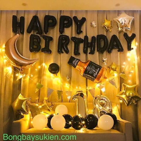 Set Bóng Trang Trí Sinh Nhật Người Lớn 06