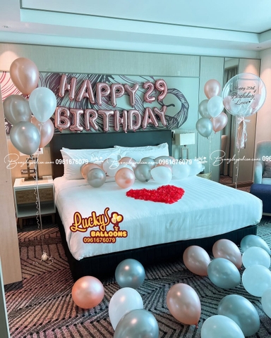 Set Bóng Bay Trang Trí Sinh Nhật Người Lớn Tại Hà Nội