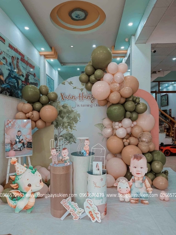 Set Sinh Nhật Bé Trai 1 Tuổi Giá Rẻ Hà Nội