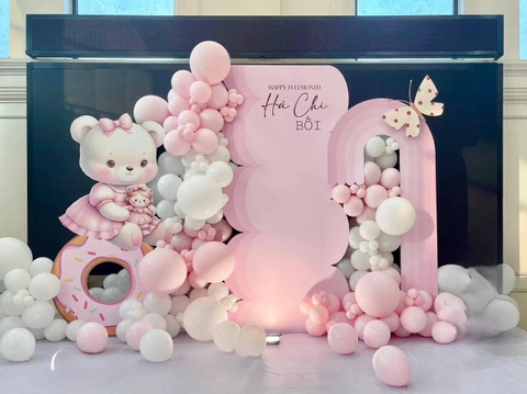 Set Trang Trí Fullmonth Đầy Tháng Cho Bé