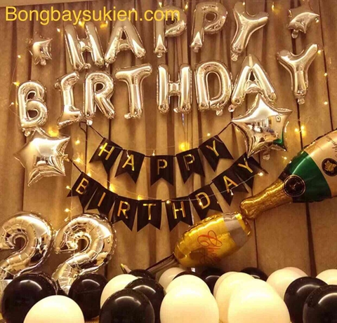 Set Trang Trí Sinh Nhật Cho Người Lớn 05