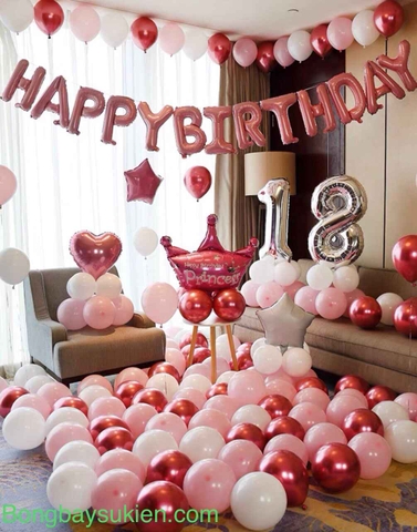 Set trang trí sinh nhật cho người lớn