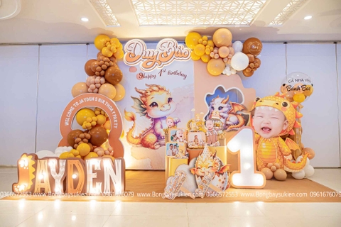 Sinh Nhật Bé Trai 1 Tuổi Tại Hà Nội
