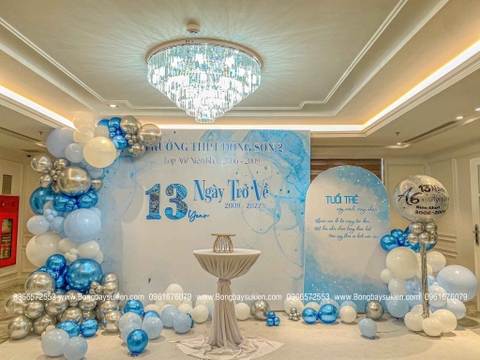 Thuê Backdrop Trang Trí Họp Lớp Hà Nội Đẹp