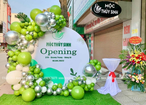 Thuê Dịch Vụ Trang Trí Khai Trương Cửa Hàng