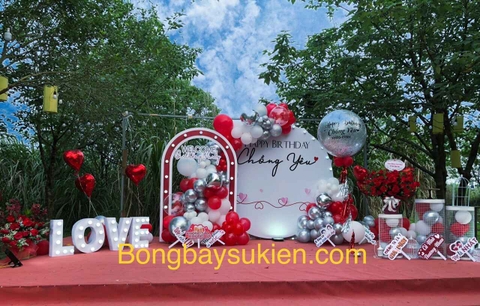 Tổ chức sinh nhật cho chồng yêu tại Hà Nội