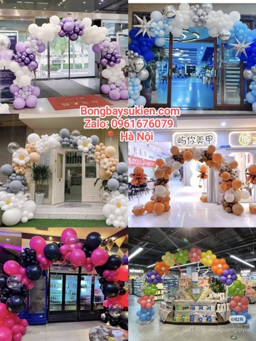 Top 100 Mẫu Cổng Bóng Khai Trương Cửa Hàng Đẹp Tại Hà Nội