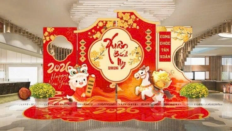 Top 20 cách trang trí background Tết 2026 tại nhà