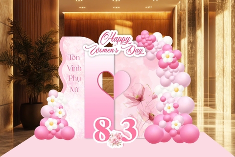 Top 33 Mẫu Trang Trí Background Quốc Tế Phụ Nữ 8/3 Xinh Xắn