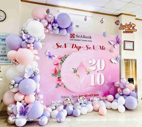 Trang trí 20/10 công ty chuyên nghiệp Hà Nội