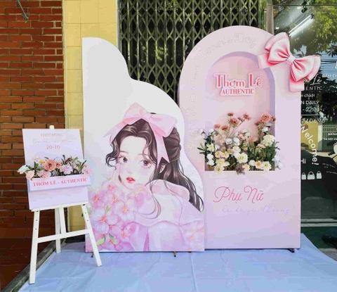 Trang Trí Back Ngày Phụ Nữ Việt Nam Cầu Giấy