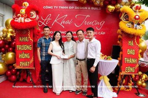 Trang Trí Backdrop Lễ Khai Trương