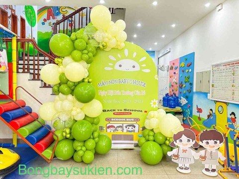 Trang Trí Bóng Bay Khai Giảng tại Hà Đông