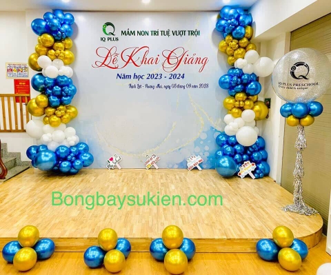 Trang Trí Bóng Bay Lễ Khai Giảng Tại Hà Đông