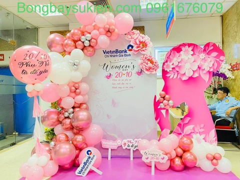 trang trí bóng bay ngày phụ nữ việt nam 19