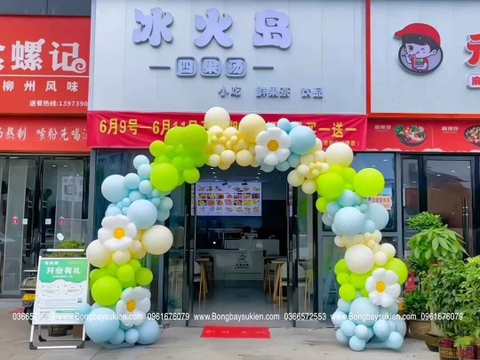 Trang Trí Cổng Bóng Khai Trương Giá Tốt