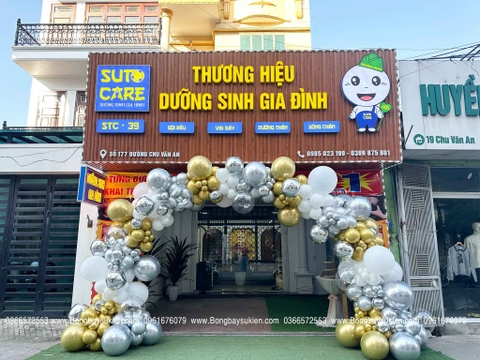 Trang Trí Cổng Bóng Khai Trương Hà Nội 08