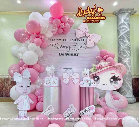 TRANG TRÍ ĐẦY THÁNG BÉ GÁI TẠI HÀ ĐÔNG