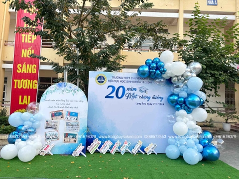 Dịch vụ Trang Trí Họp Lớp Trọn Gói