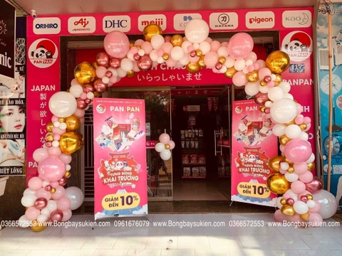 Trang Trí Khai Trương Bằng Cổng Bóng Hà Nội