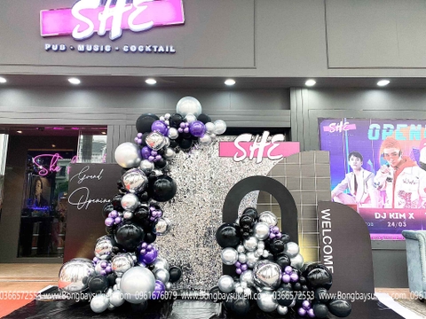 Trang Trí Khai Trương Bóng Bay Khai Trương