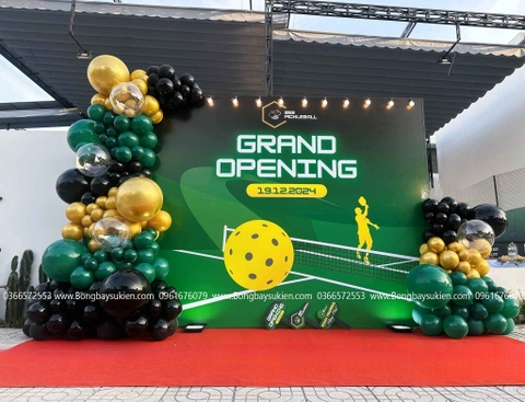 Trang Trí Khai Trương Câu Lạc Bộ Pickleball