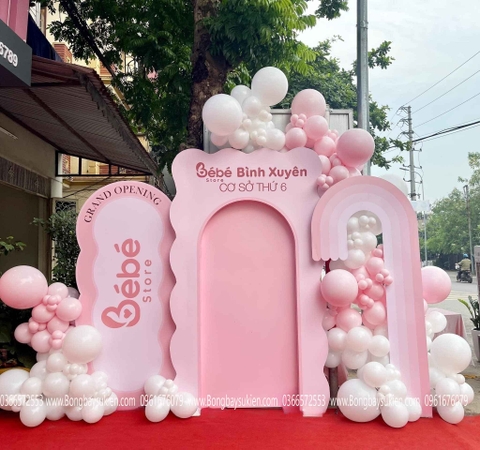 Trang Trí Khai Trương Cửa Hàng Bắc Từ Liêm