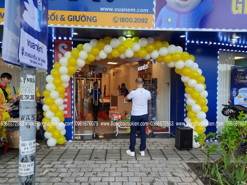 Trang Trí Khai Trương Cửa Hàng Bằng Bóng Bay