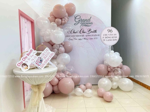 Trang Trí Khai Trương Cửa Hàng Chụp Ảnh Đẹp